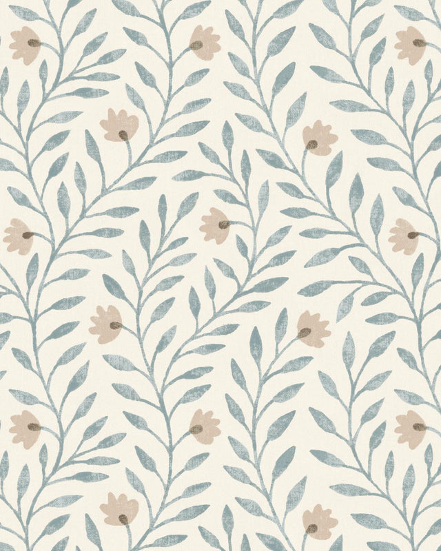 Pure Edit YASMINA WP SOFT BLUE Wallpaper