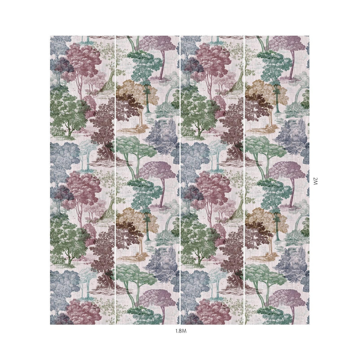 House of Hackney DENDROPHILIA Wallpaper - Iridis (9'10" - full height)