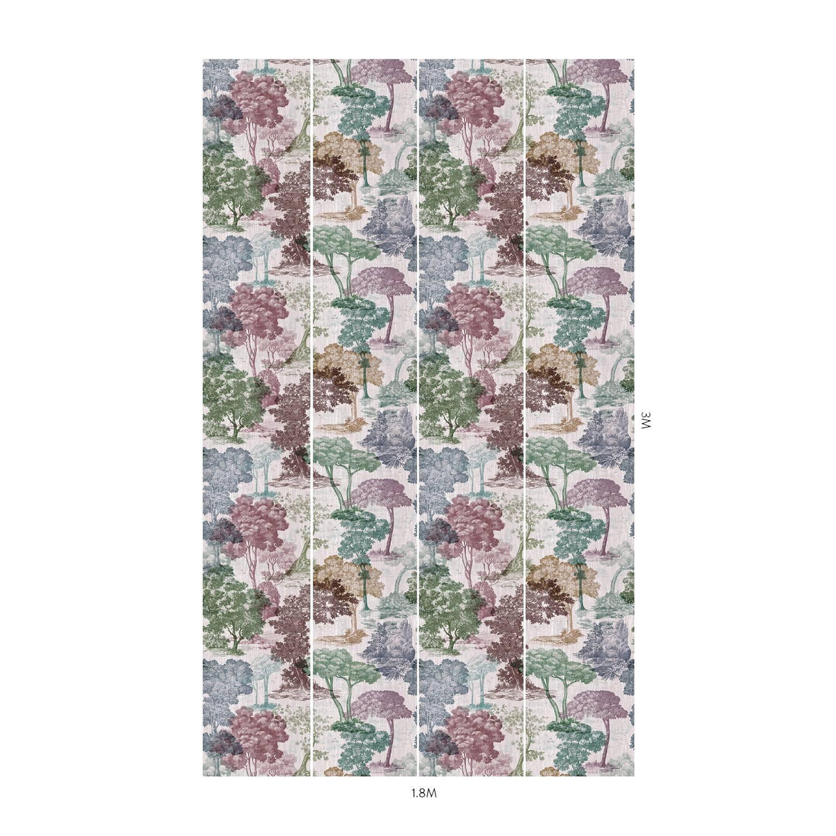 House of Hackney DENDROPHILIA Wallpaper - Iridis (9'10" - full height)