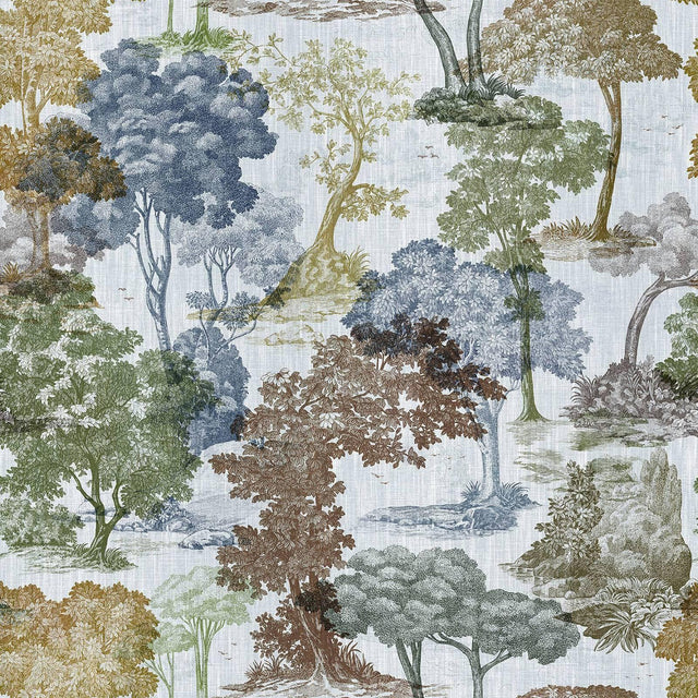 House of Hackney DENDROPHILIA Wallpaper - Delphinium (9'10" - full height)