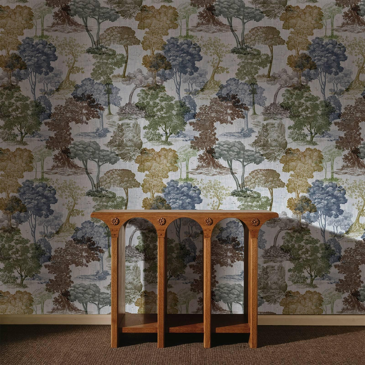 House of Hackney DENDROPHILIA Wallpaper - Delphinium (9'10" - full height)