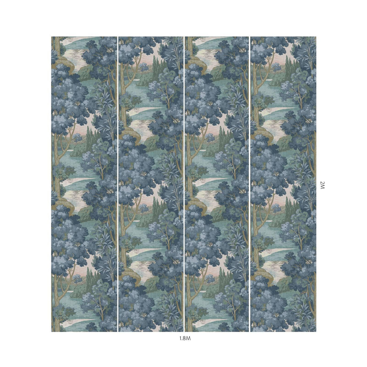 House of Hackney HALCYON Wallpaper - Thistle (9'10" - full height)