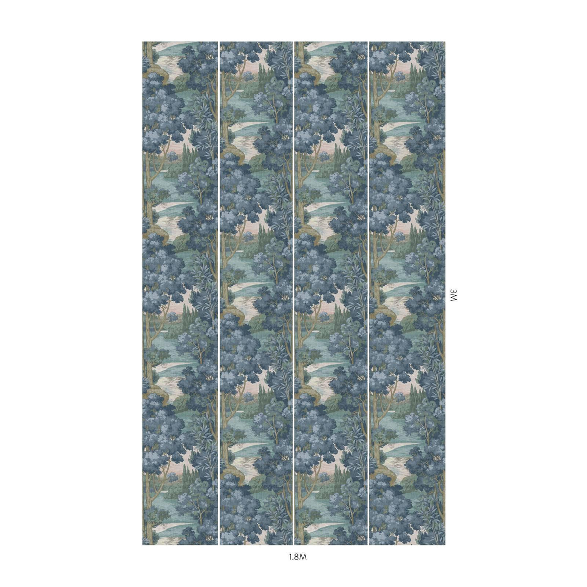 House of Hackney HALCYON Wallpaper - Thistle (9'10" - full height)