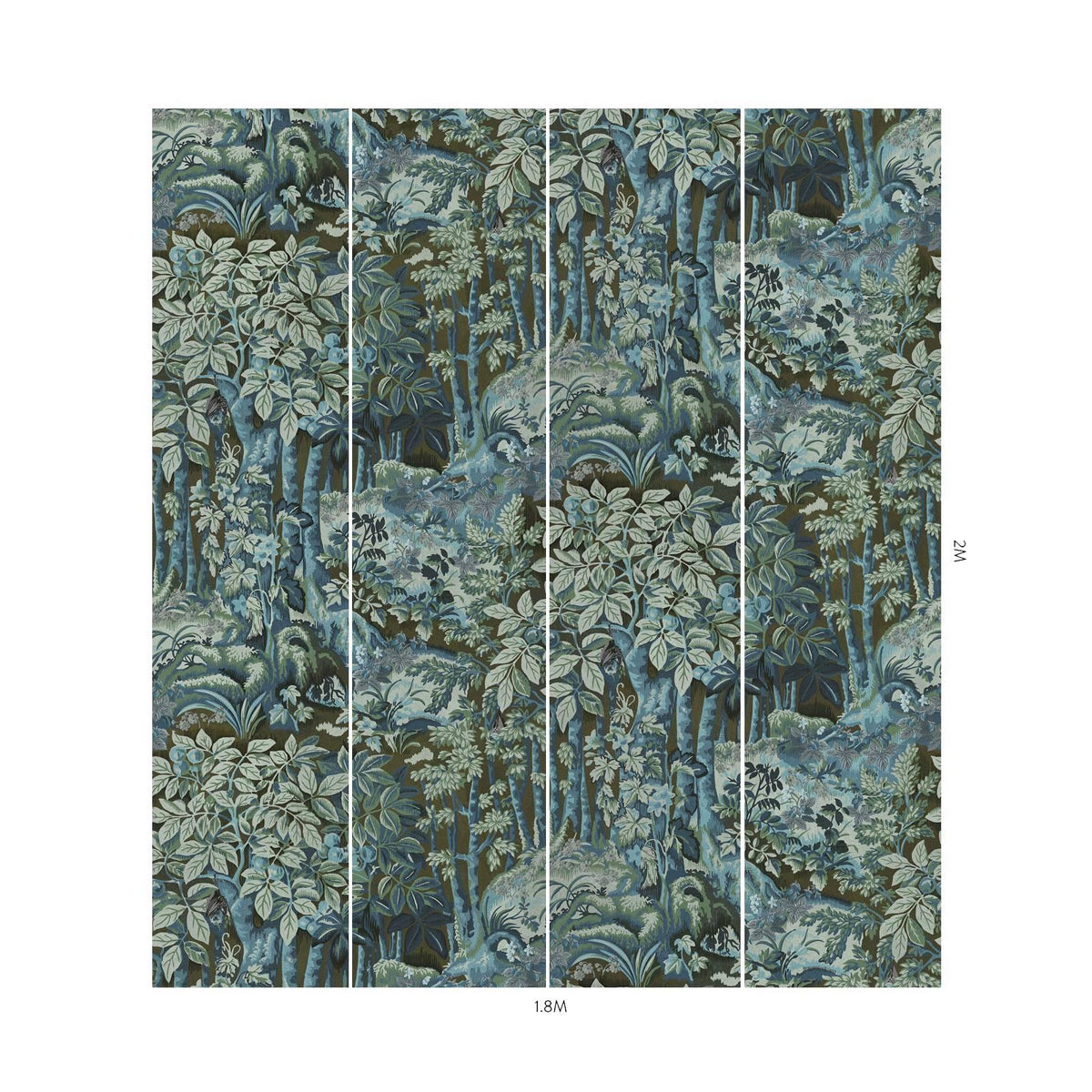 House of Hackney NYXWOOD Wallpaper - Aventure (9'10" - full height)
