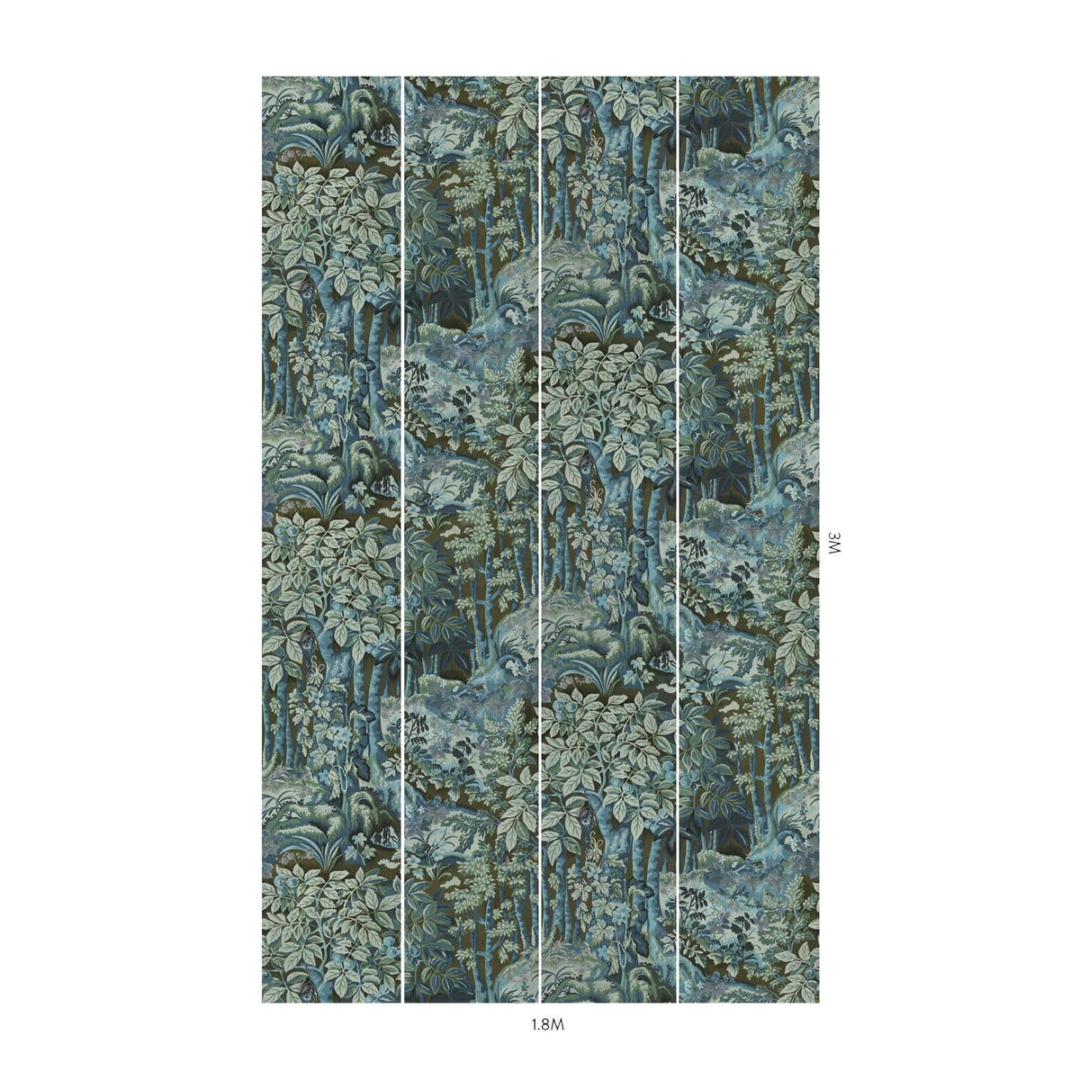 House of Hackney NYXWOOD Wallpaper - Aventure (9'10" - full height)
