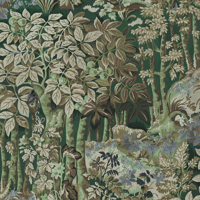 House of Hackney NYXWOOD Wallpaper - Sorrel (9'10" - full height)
