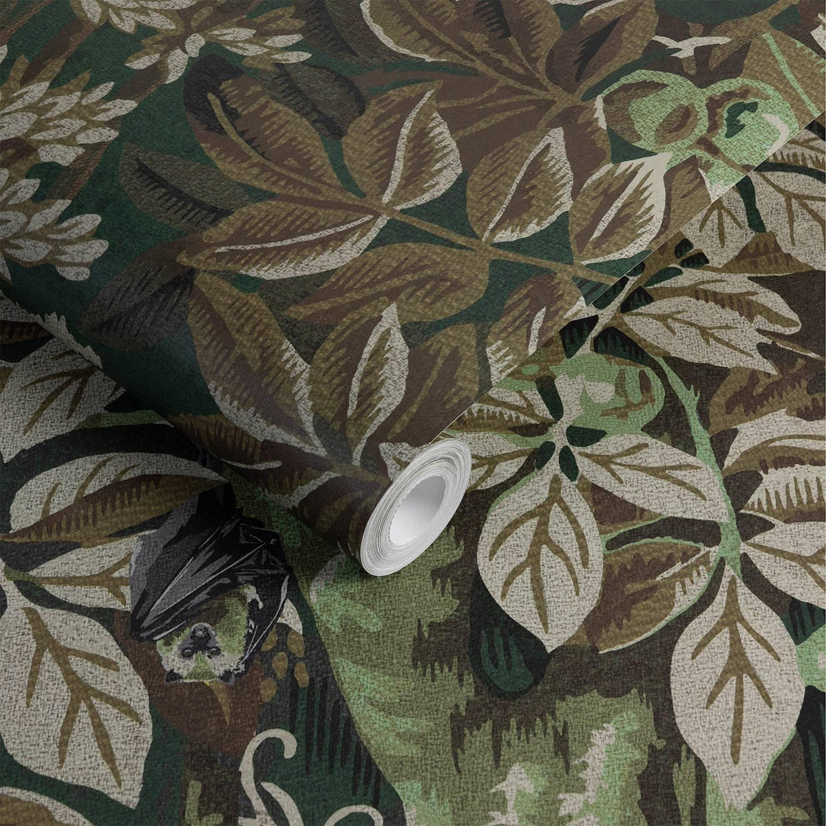 House of Hackney NYXWOOD Wallpaper - Sorrel (9'10" - full height)