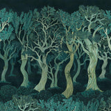 House of Hackney OVERSTORY Magna Wallpaper - Noir (9'10" - full height)