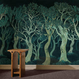 House of Hackney OVERSTORY Magna Wallpaper - Noir (9'10" - full height)