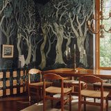 House of Hackney OVERSTORY Magna Wallpaper - Noir (9'10" - full height)