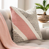 Surya Amaretta AEO-001 20"L x 20"W Pillow Cover