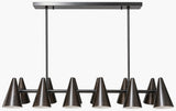 Surya Axiom AXOM-001 41"L x 13"W x 10"H Ceiling Lighting