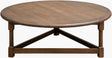 Surya Leandro BOLE-003 17"H x 48"W x 48"D Accent Table