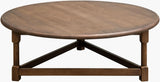 Surya Leandro BOLE-003 17"H x 48"W x 48"D Accent Table