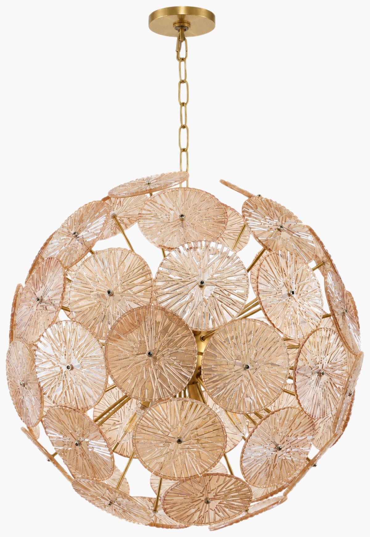 Surya Evara EVAR-001 28"L x 28"W x 28"H Ceiling Lighting