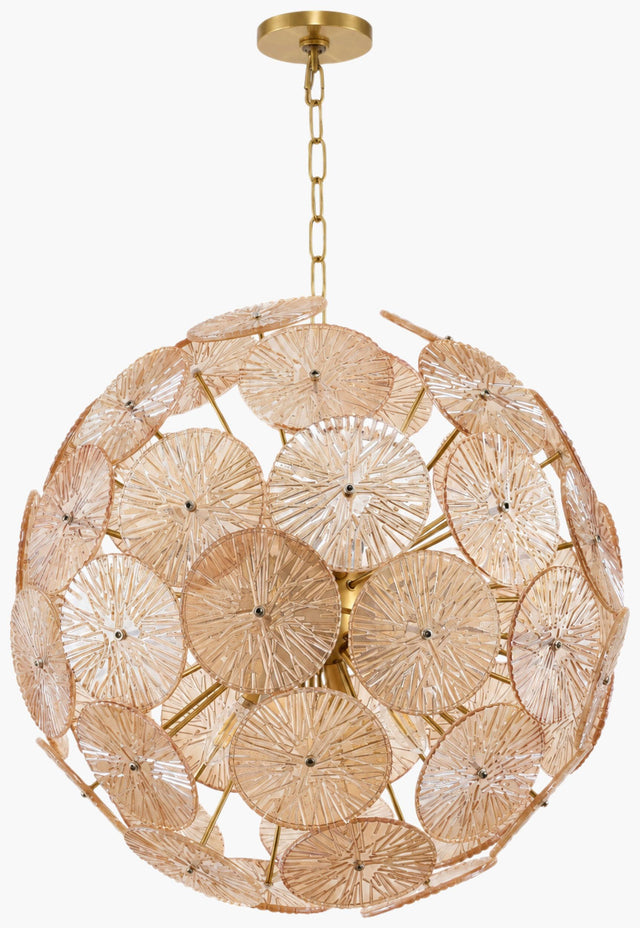 Surya Evara EVAR-001 28"L x 28"W x 28"H Ceiling Lighting