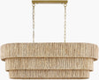 Surya Lorvain LRVN-001 20"L x 49"W x 18"H Ceiling Lighting