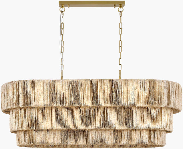 Surya Lorvain LRVN-001 20"L x 49"W x 18"H Ceiling Lighting