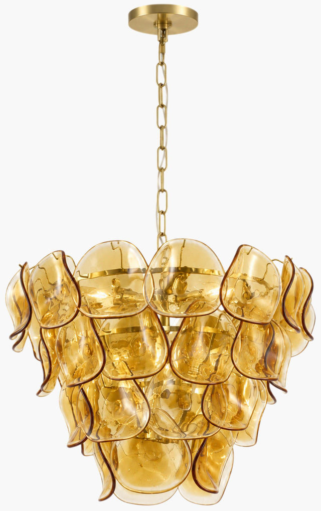 Surya Riven RVEN-001 34"L x 34"W x 27"H Ceiling Lighting