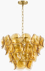 Surya Riven RVEN-001 34"L x 34"W x 27"H Ceiling Lighting