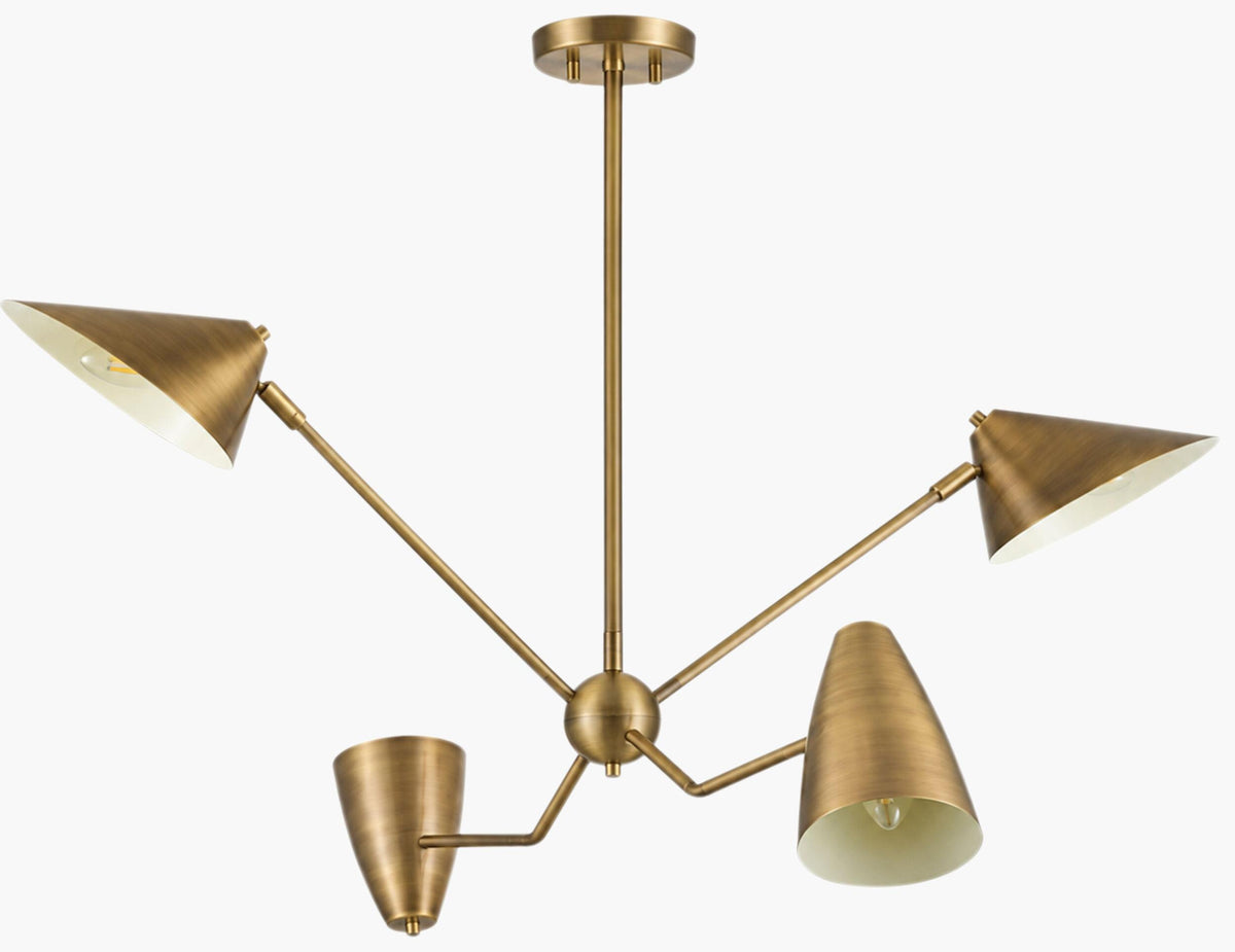 Surya Talon TLNO-001 39"L x 42"W x 20"H Ceiling Lighting