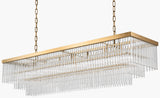Surya Vellum VLUM-001 55"L x 16"W x 13"H Ceiling Lighting