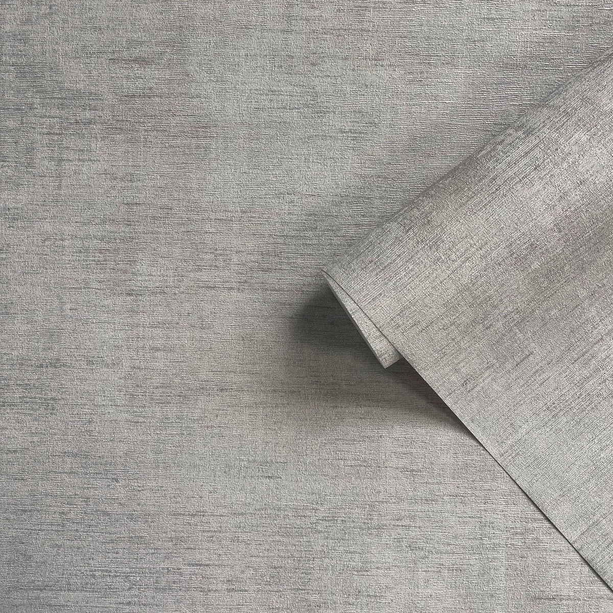 Galerie WT71708 Wall Textures Brushed Texture Silver Grey Wallpaper WT71708 Silver Grey Wallpaper