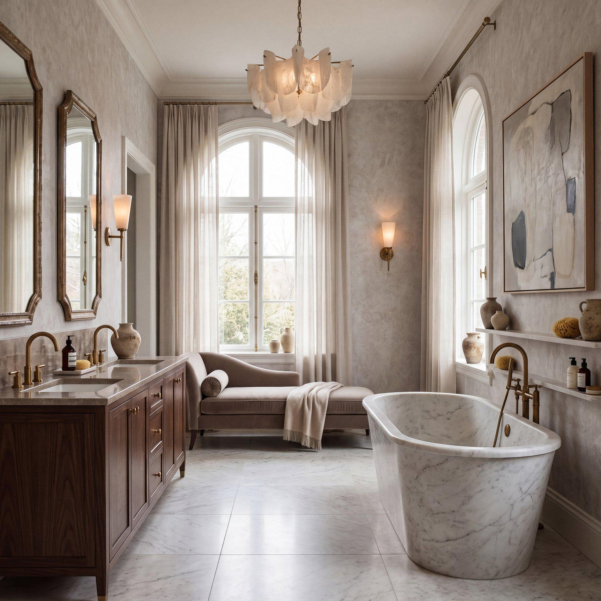 Galerie WT71719 Wall Textures Soft Mottle Silver Grey Wallpaper WT71719 Silver Grey Wallpaper