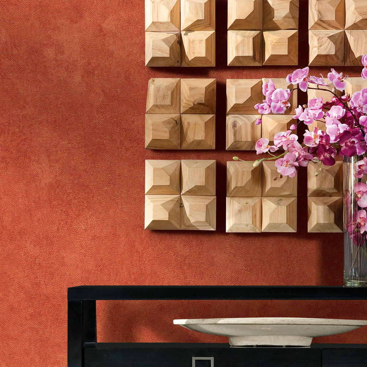 Galerie WT71720 Wall Textures Soft Mottle Red Wallpaper WT71720 Red Wallpaper