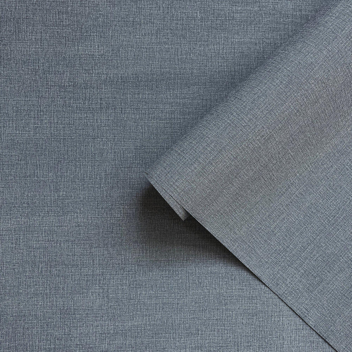 Galerie WT71742 Wall Textures Textile Grid Blue Wallpaper WT71742 Blue Wallpaper