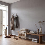 Galerie WT71746 Wall Textures Textile Grid Silver Grey Wallpaper WT71746 Silver Grey Wallpaper