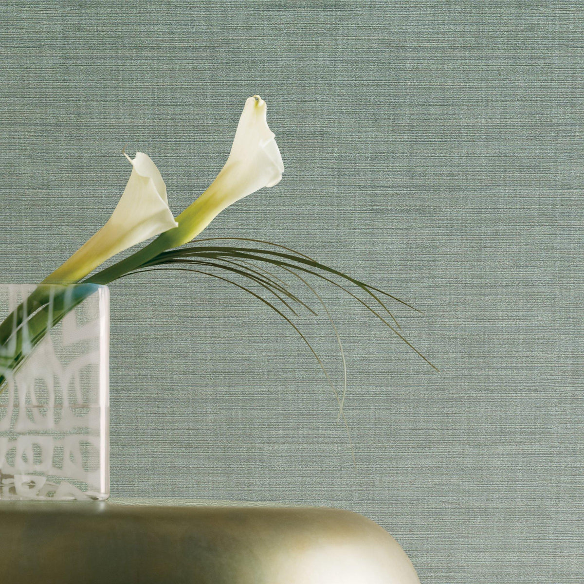 Galerie WT71747 Wall Textures Streamline Texture Green Wallpaper WT71747 Green Wallpaper