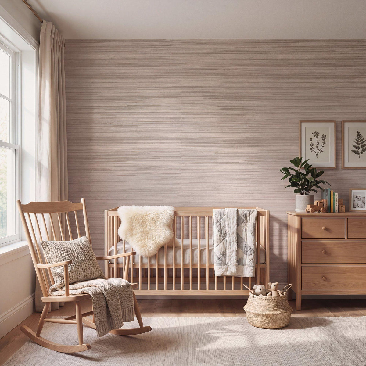 Galerie WT71750 Wall Textures Streamline Texture Pink Wallpaper WT71750 Pink Wallpaper
