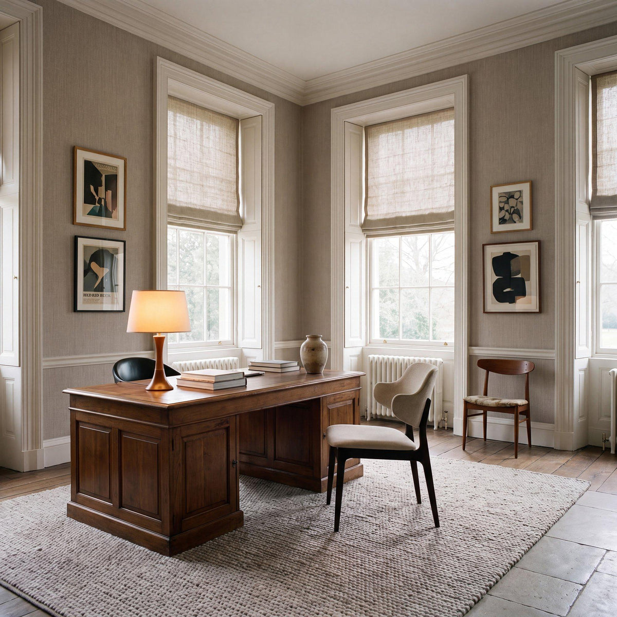 Galerie WT71755 Wall Textures Vertical Streak Beige Wallpaper WT71755 Beige Wallpaper