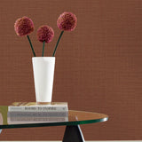 Galerie WT71759 Wall Textures Papyrus Weave Red Wallpaper WT71759 Red Wallpaper