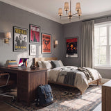 Galerie WT71767 Wall Textures Fine Texture Silver Grey Wallpaper WT71767 Silver Grey Wallpaper