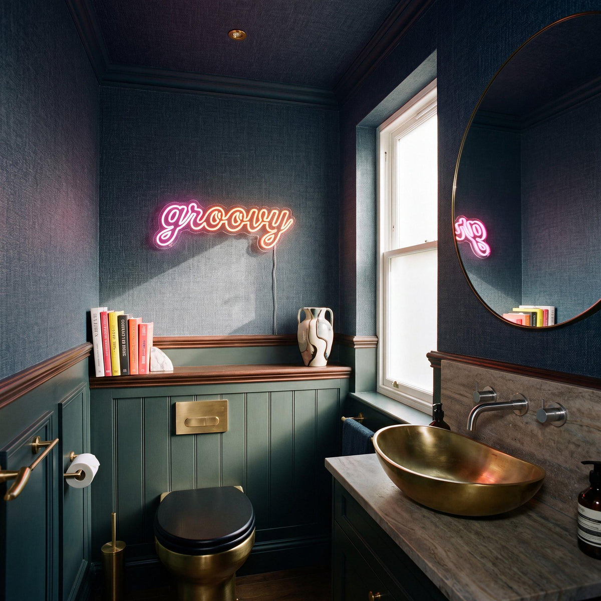 Galerie WT71769 Wall Textures Fine Texture Blue Wallpaper WT71769 Blue Wallpaper