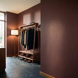 Galerie WT71782 Wall Textures Woven Sisal Red Wallpaper WT71782 Red Wallpaper