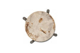 Phillips Collection Petrified Slice Round Base Large Side Table