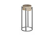 Phillips Collection Petrified Slice Round Base Small Side Table
