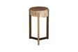 Phillips Collection Petrified Slice Trident Base Large Side Table