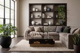 Phillips Collection Petramosaic Brass Base Coffee Table