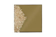 Phillips Collection Aura Crystal , Brass Frame, Square Left Mirror