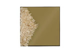 Phillips Collection Aura Crystal , Brass Frame, Square Left Mirror