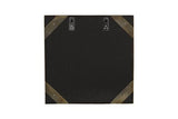 Phillips Collection Aura Crystal , Brass Frame, Square Left Mirror