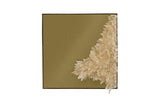 Phillips Collection Aura Crystal , Brass Frame, Square Right Mirror