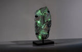 Phillips Collection Onyx Lamp on Black Base Fluorite Floor Lamp