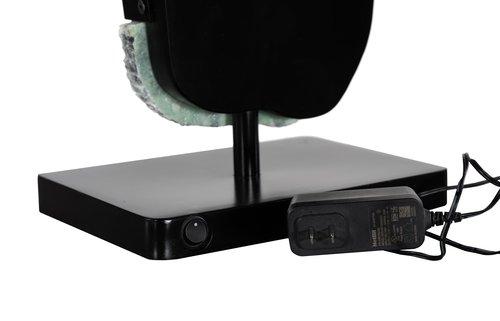 Phillips Collection Onyx Lamp on Black Base Fluorite Floor Lamp