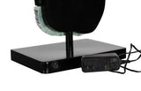 Phillips Collection Onyx Lamp on Black Base Fluorite Floor Lamp