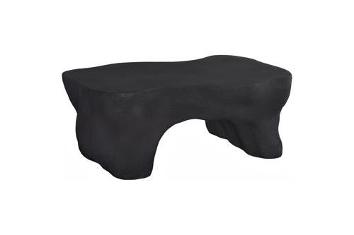 Phillips Collection Strata Charcoal Stone Coffee Table